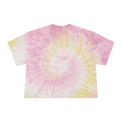 I Am My Own Hero — Women's Tie-Dye Crop Tee | USA